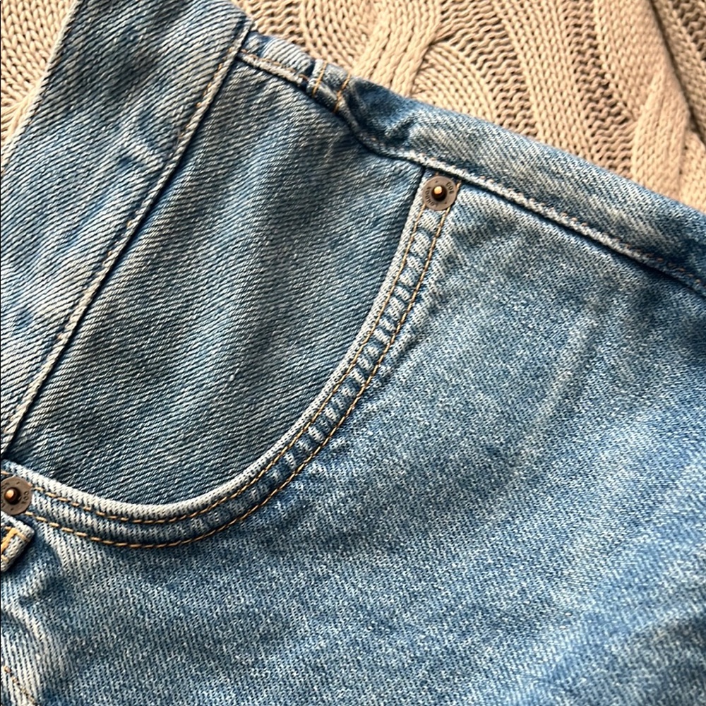 COS Men's Denim Blue Straight Jeans - Picture 6 of 8
